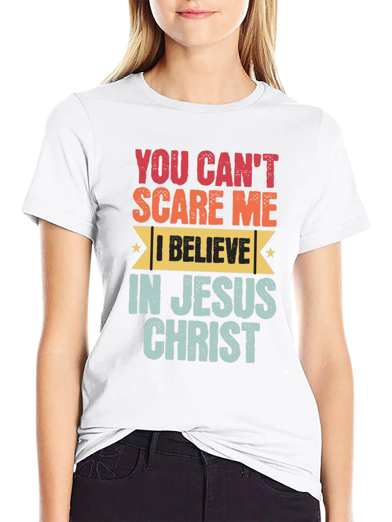 You Cant Scare Me Jesus Christ T-Shirt