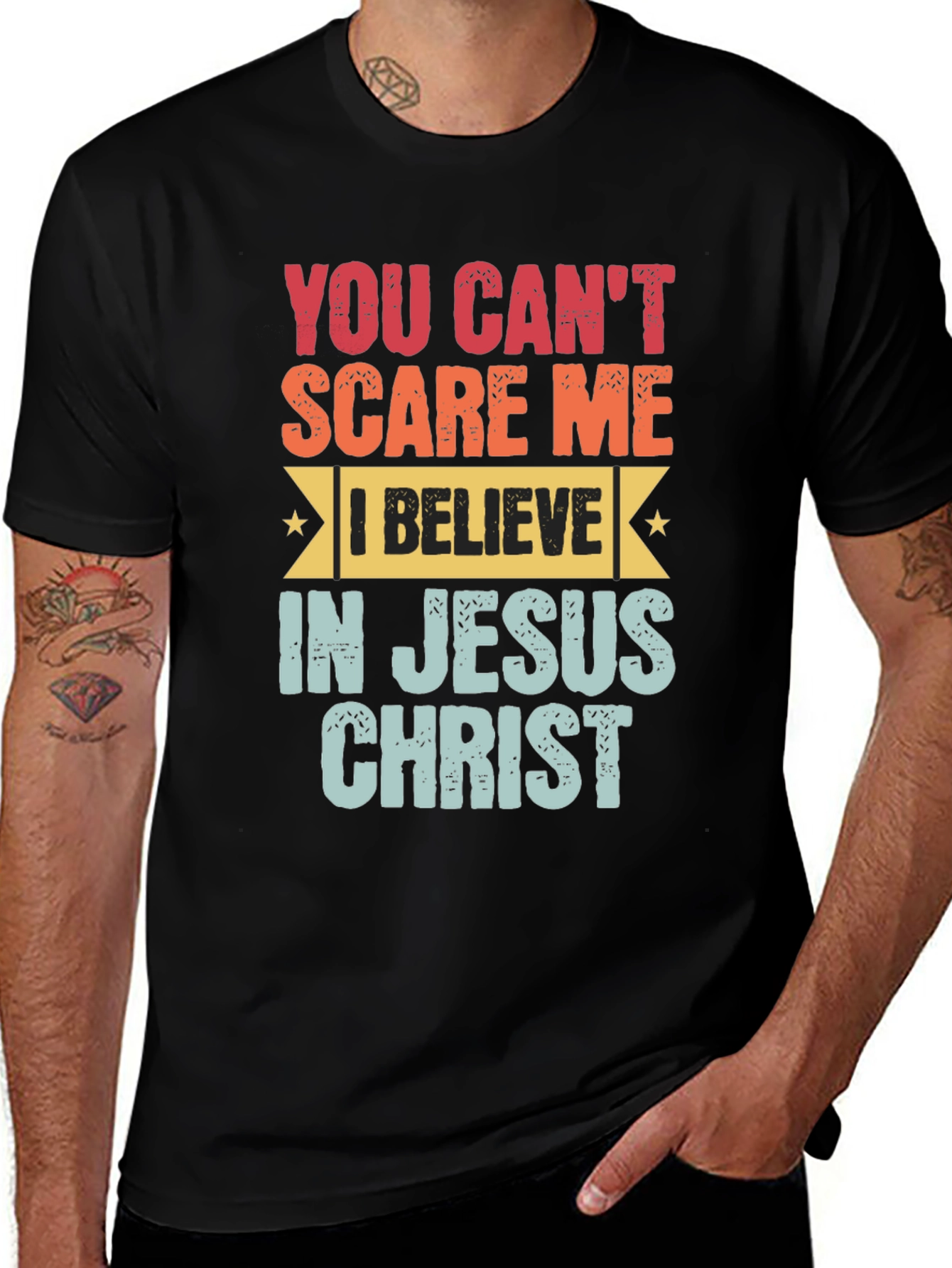 You Cant Scare Me Jesus Christ T-Shirt