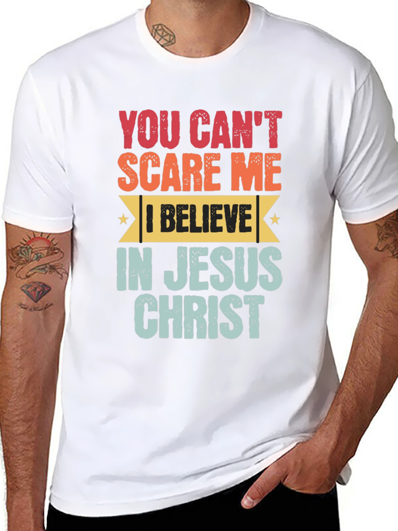 You Cant Scare Me Jesus Christ T-Shirt
