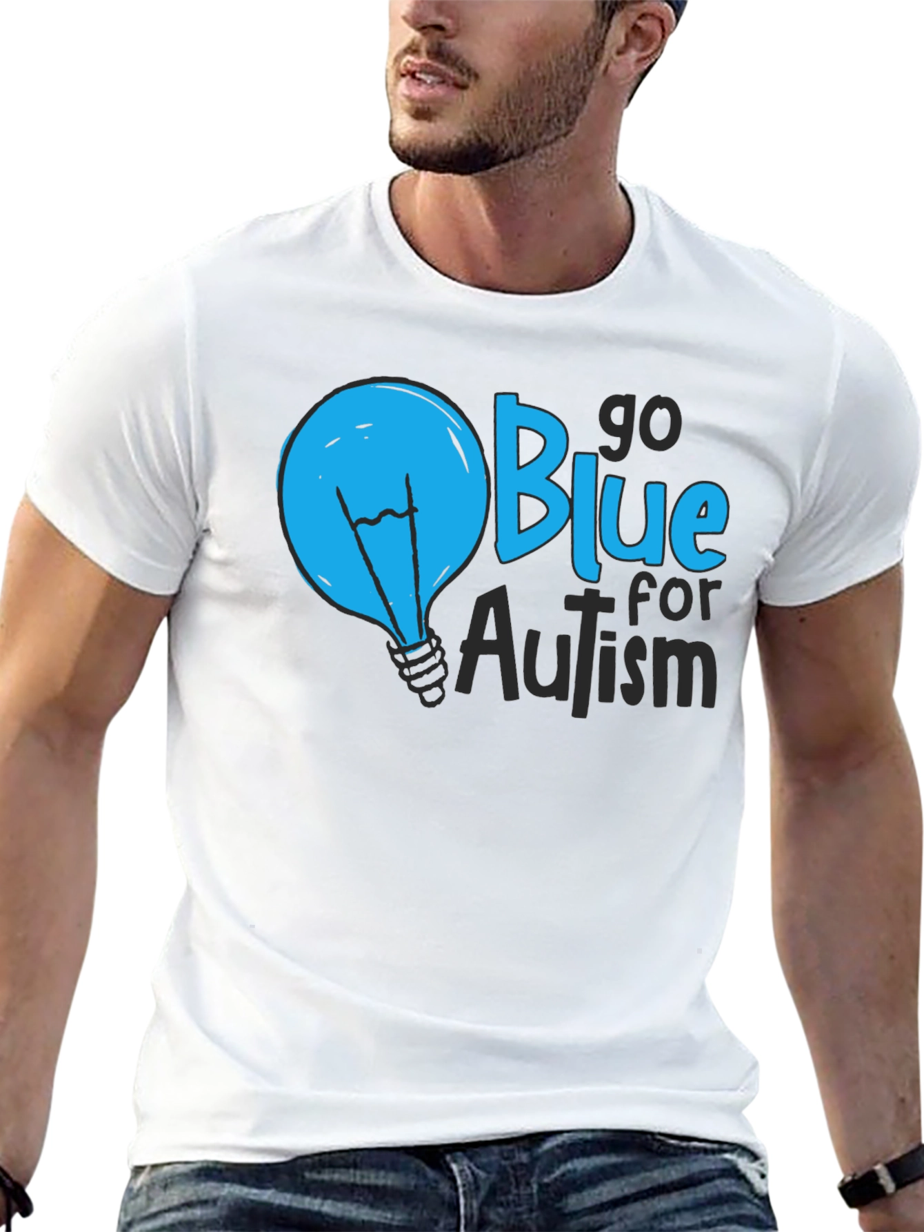 Go Blue for Autism Awareness T-Shirt
