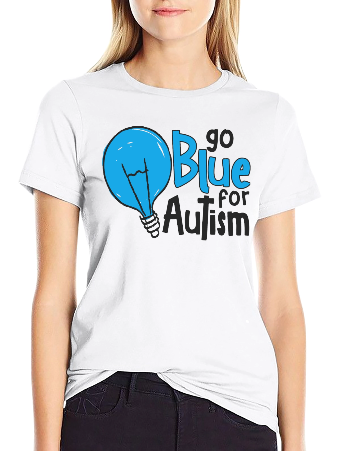 Go Blue for Autism Awareness T-Shirt