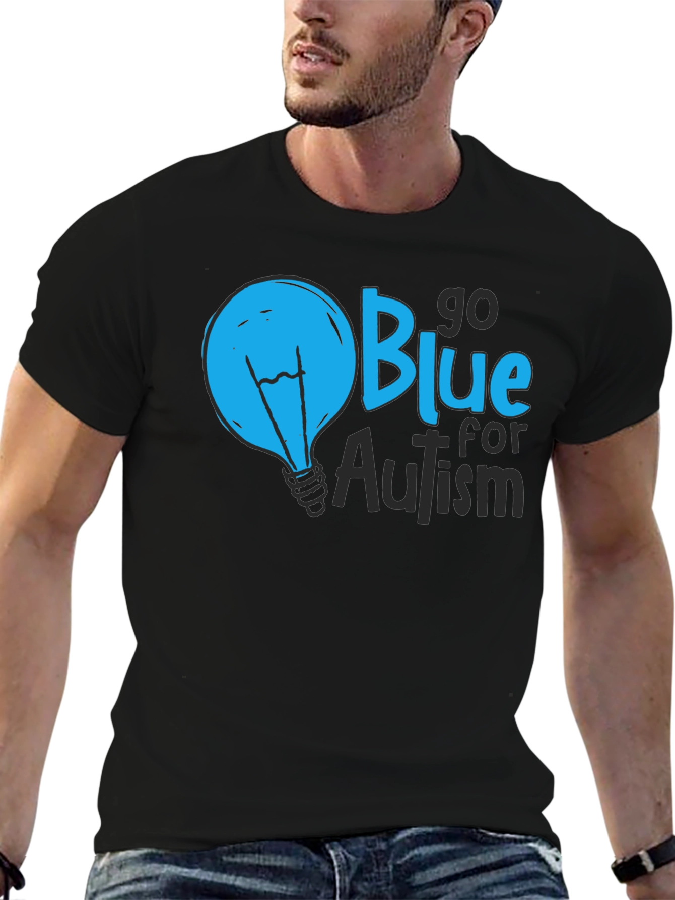 Go Blue for Autism Awareness T-Shirt