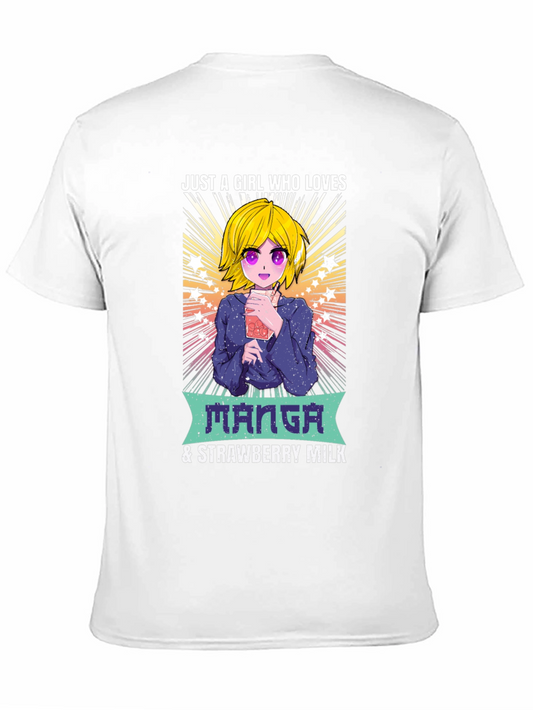 Manga & Strawberry Milk T-Shirt