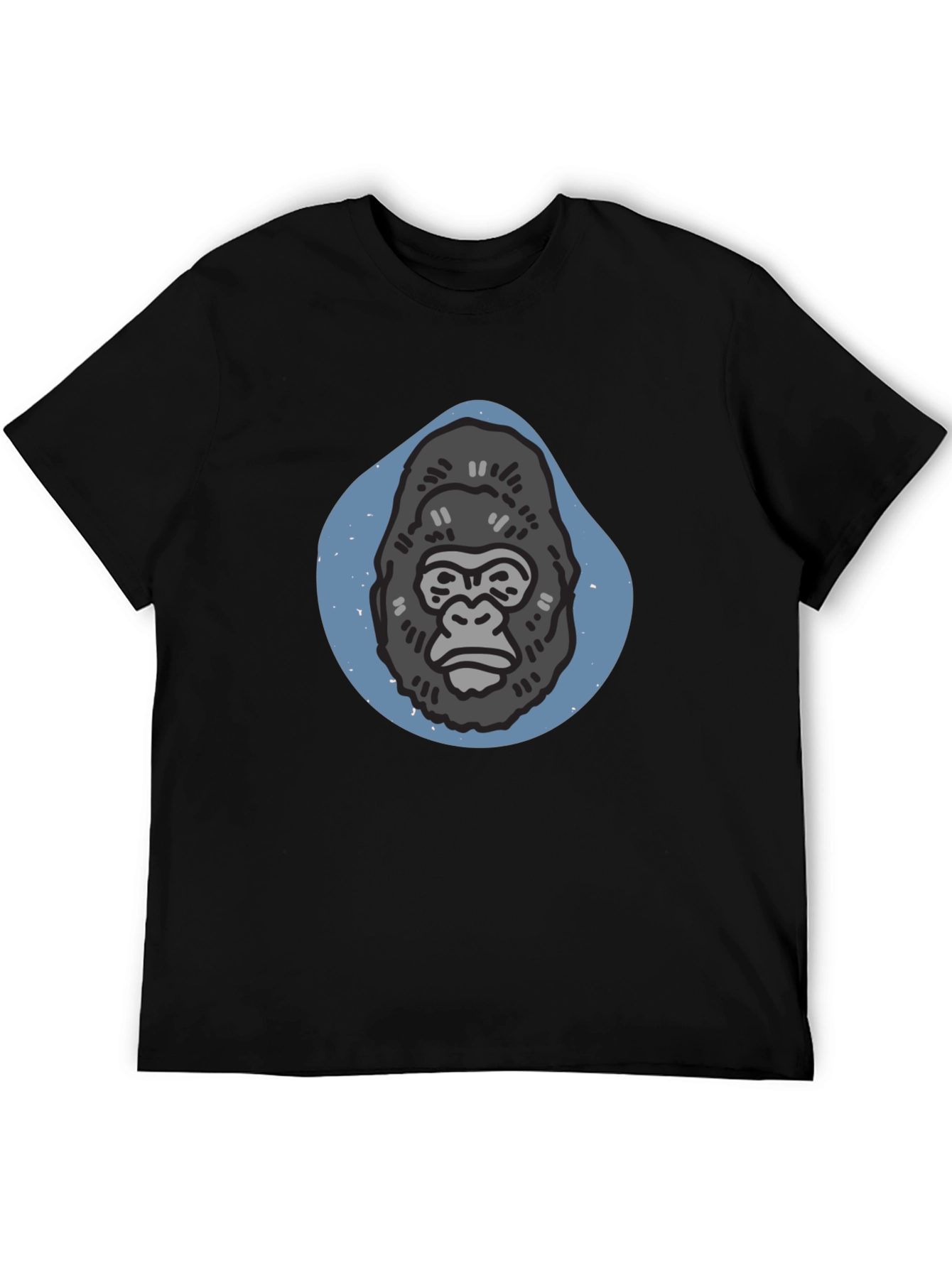 Gorilla Graphic Tee - Mens Black T-Shirt