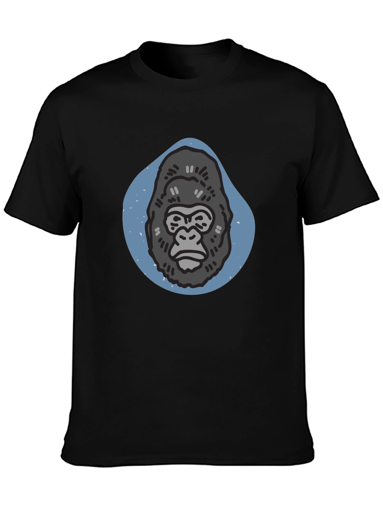 Gorilla Graphic Tee - Mens Black T-Shirt
