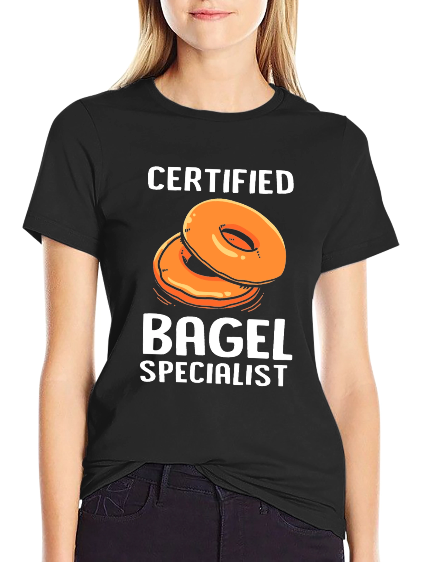 Certified Bagel Specialist Graphic Tee