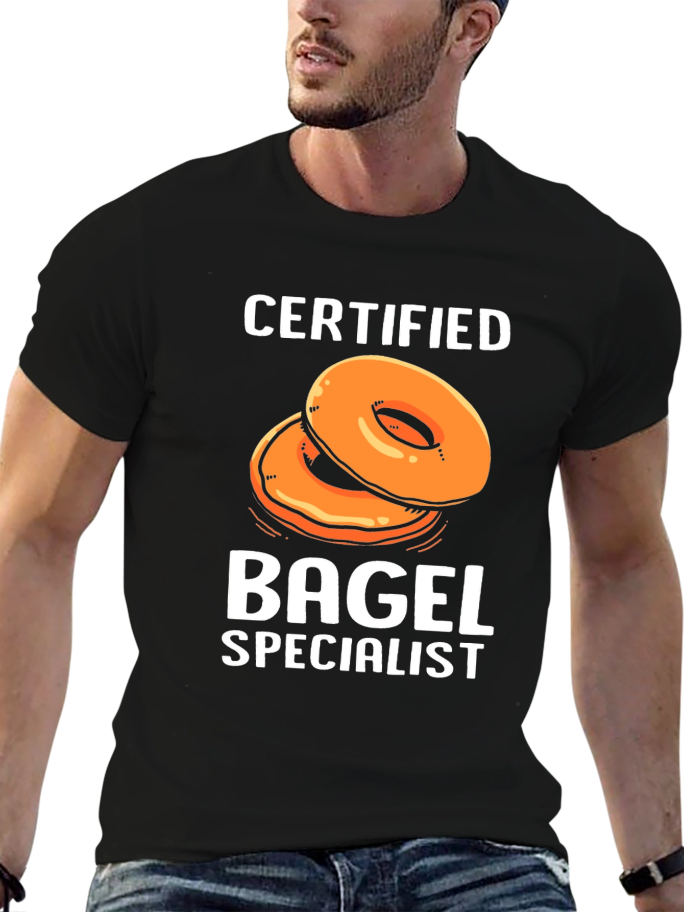 Certified Bagel Specialist Graphic Tee