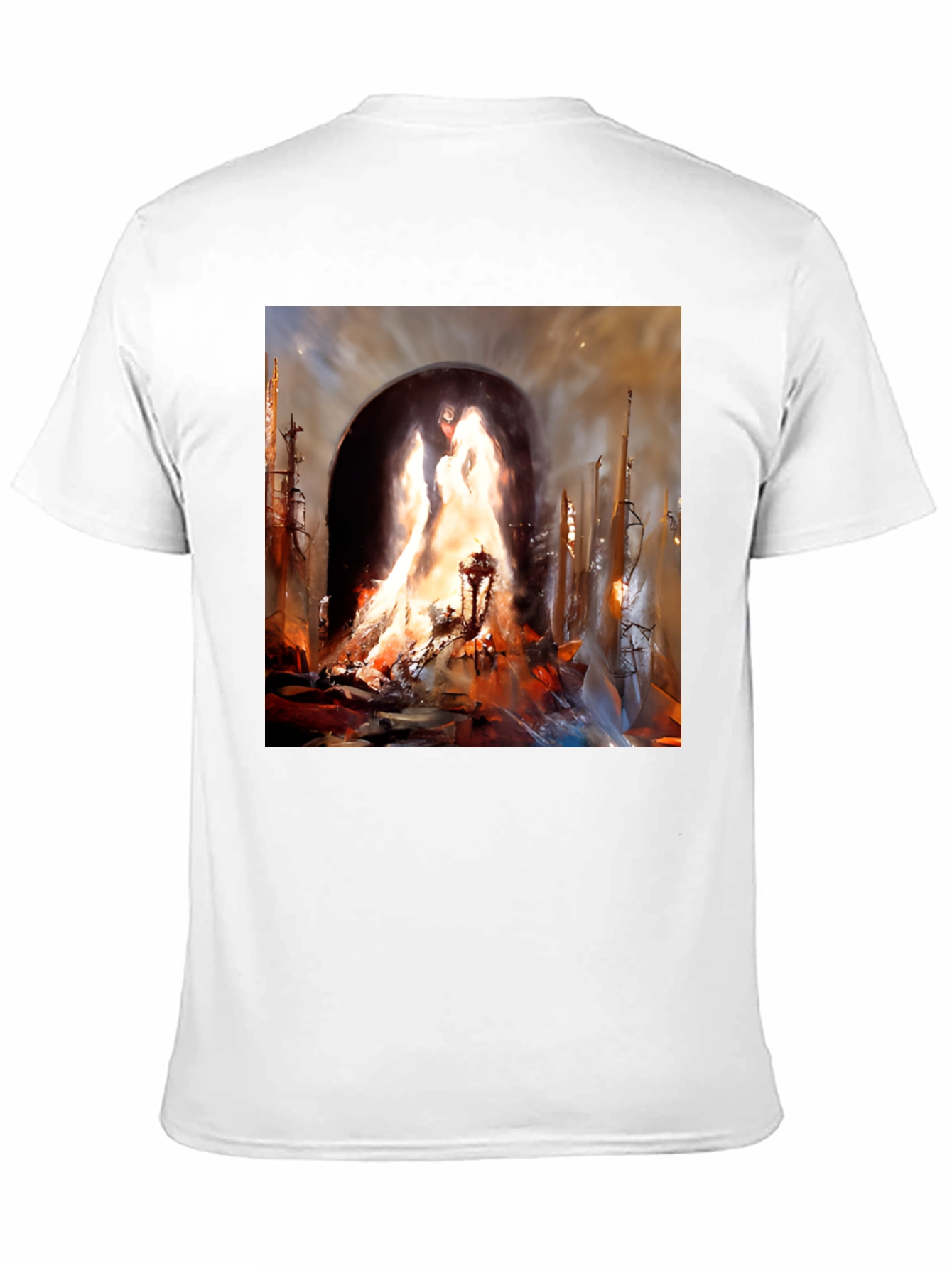 Inferno Portal Black Graphic Tee