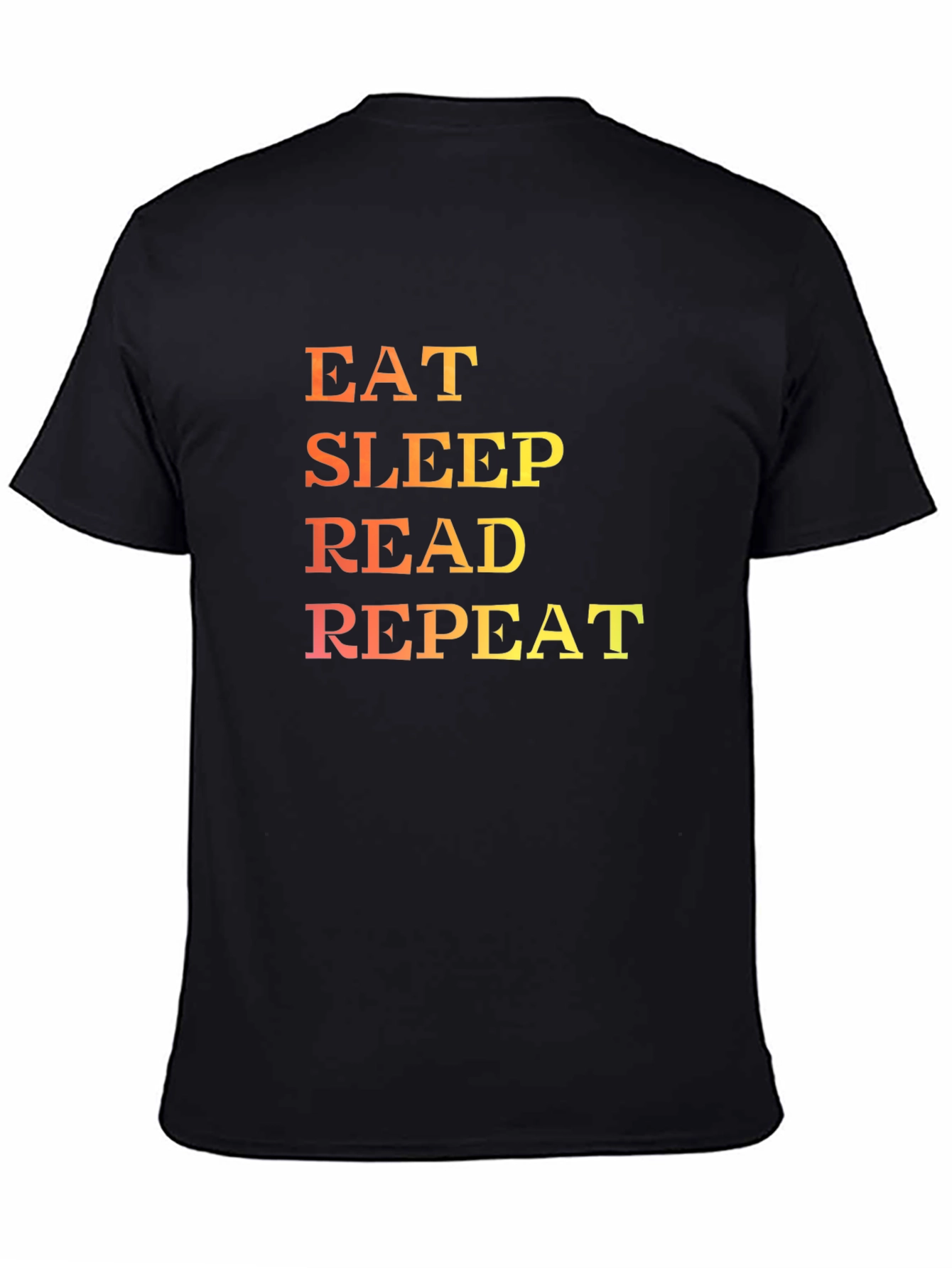 Eat Sleep Read Repeat Graphic T-Shirt