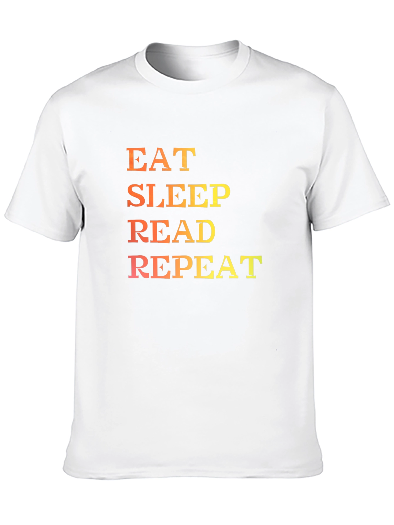 Eat Sleep Read Repeat Graphic T-Shirt