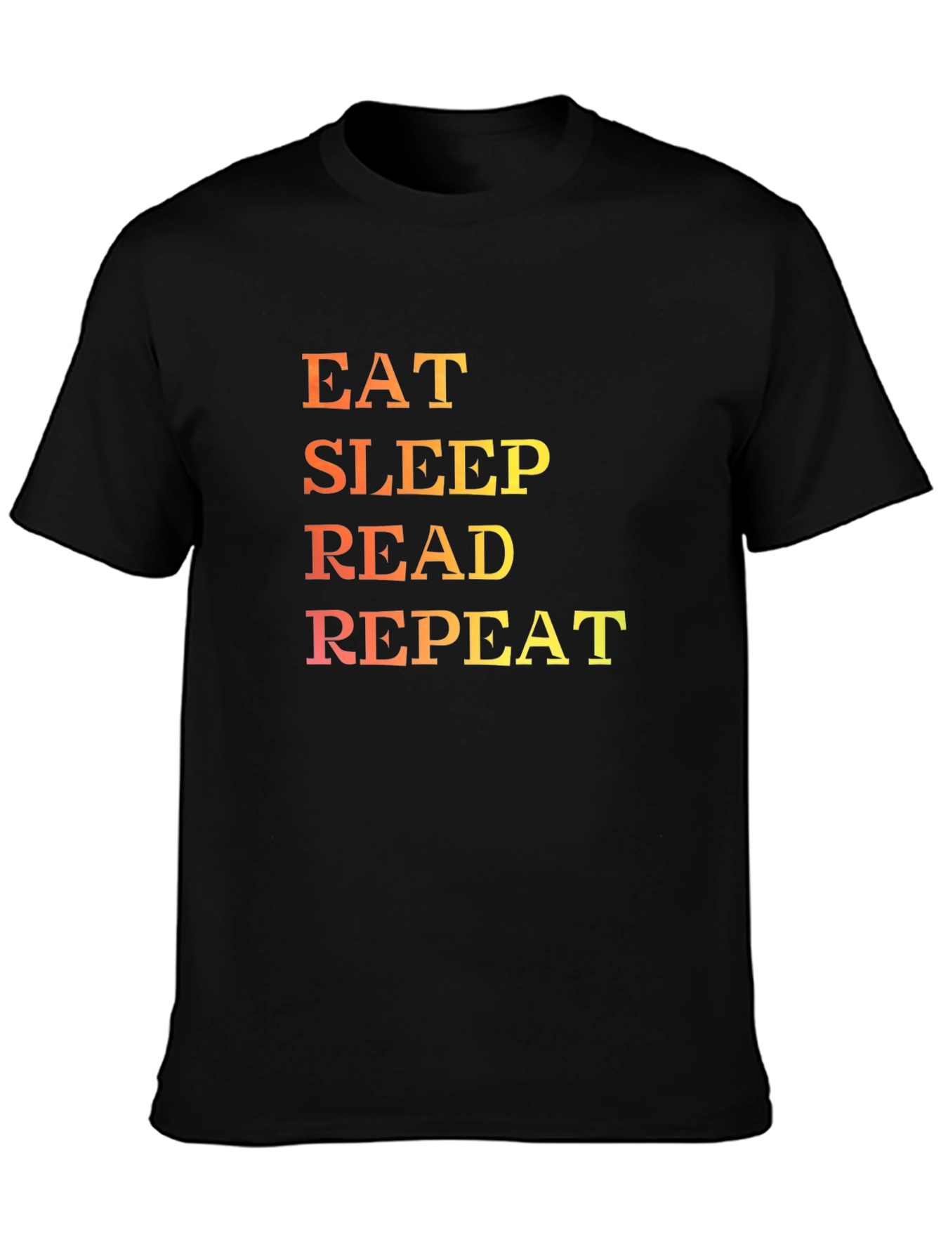 Eat Sleep Read Repeat Graphic T-Shirt