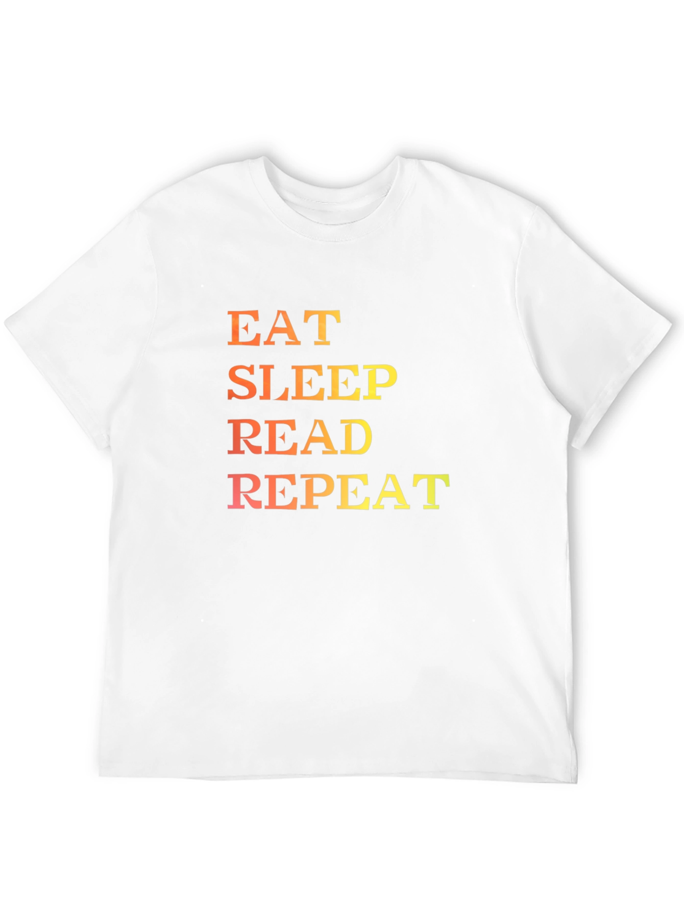 Eat Sleep Read Repeat Graphic T-Shirt