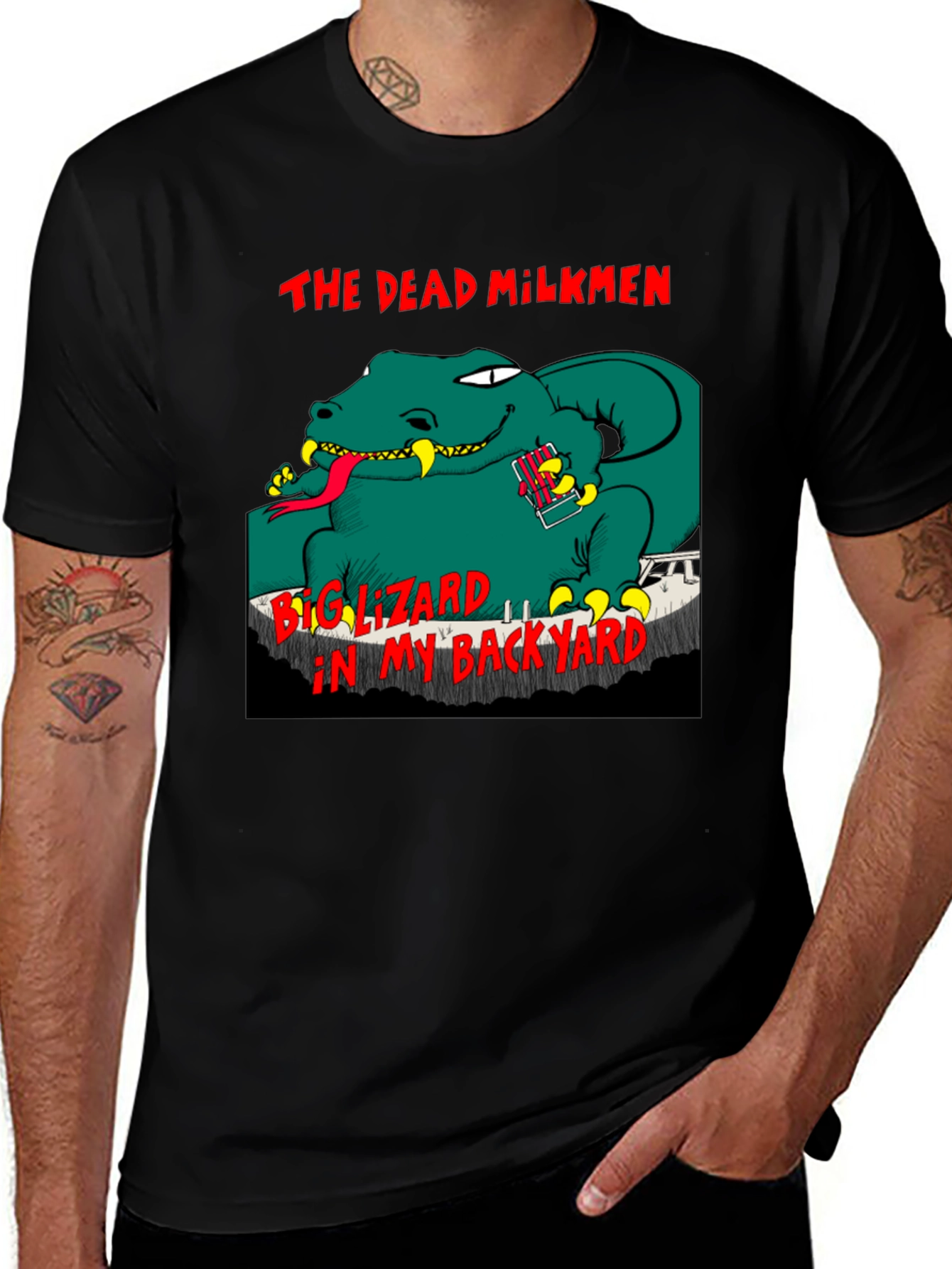 The Dead Milkmen Big Lizard T-Shirt