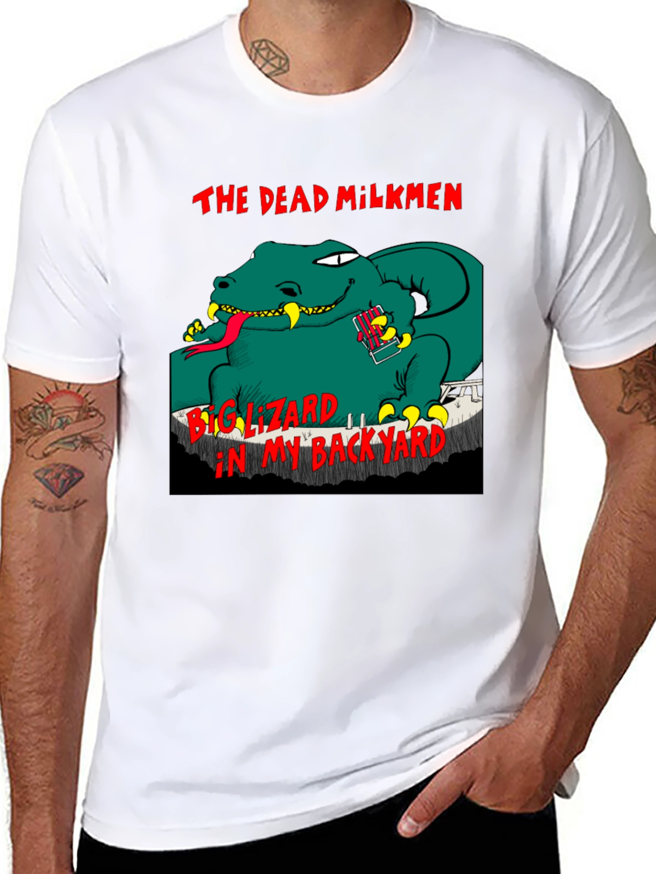 The Dead Milkmen Big Lizard T-Shirt