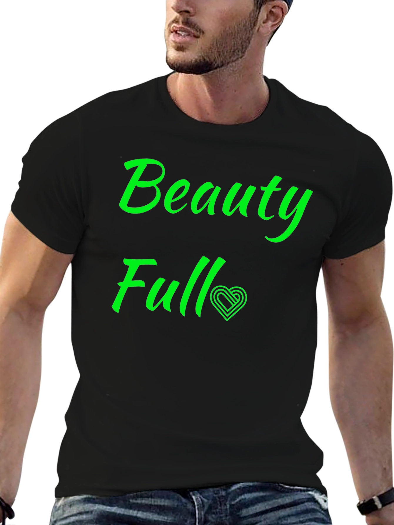 BeautyFull Heart Graphic T-Shirt