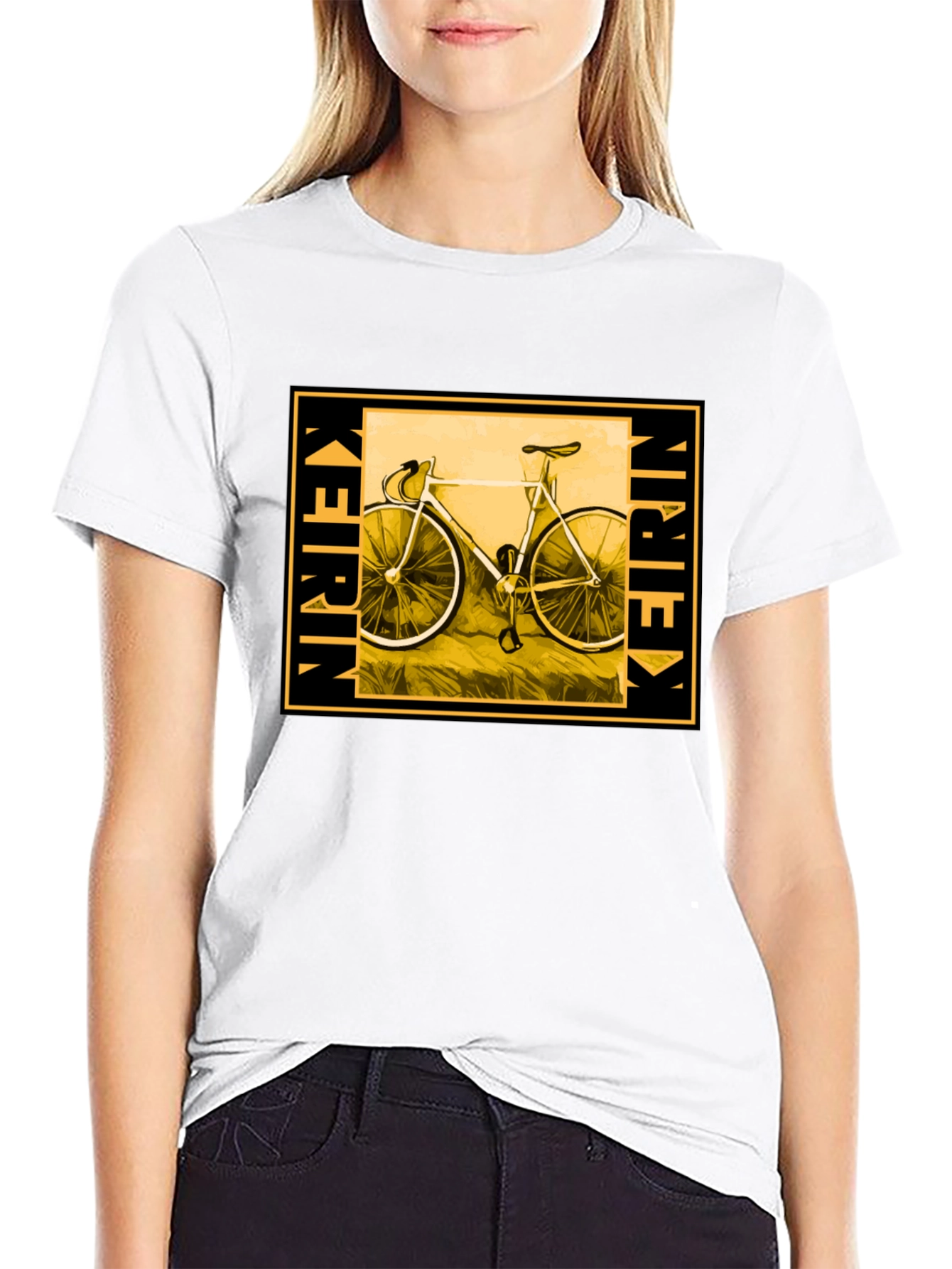Keirin Bicycle Graphic T-Shirt