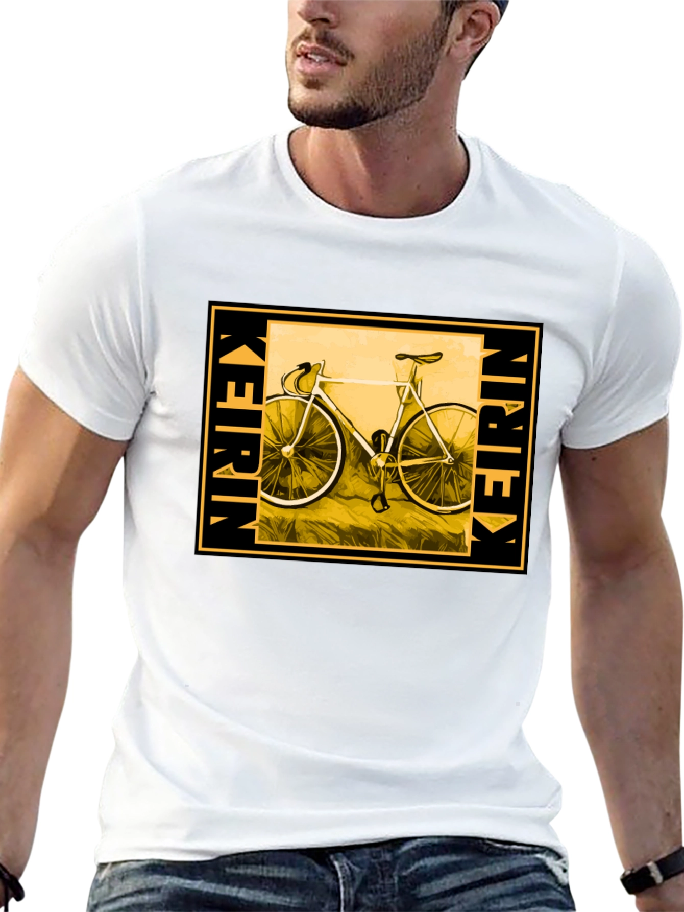 Keirin Bicycle Graphic T-Shirt