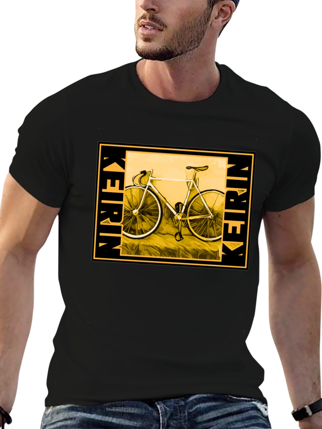 Keirin Bicycle Graphic T-Shirt
