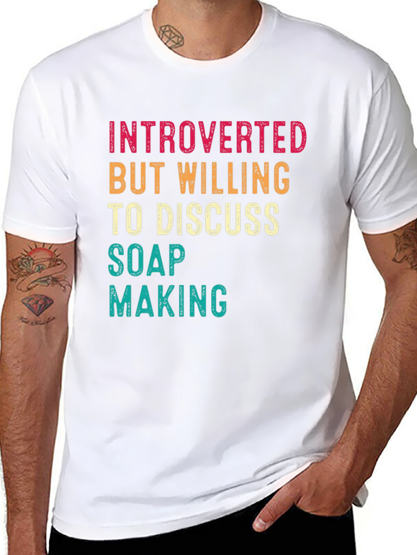 Introverted Soap Making T-Shirt