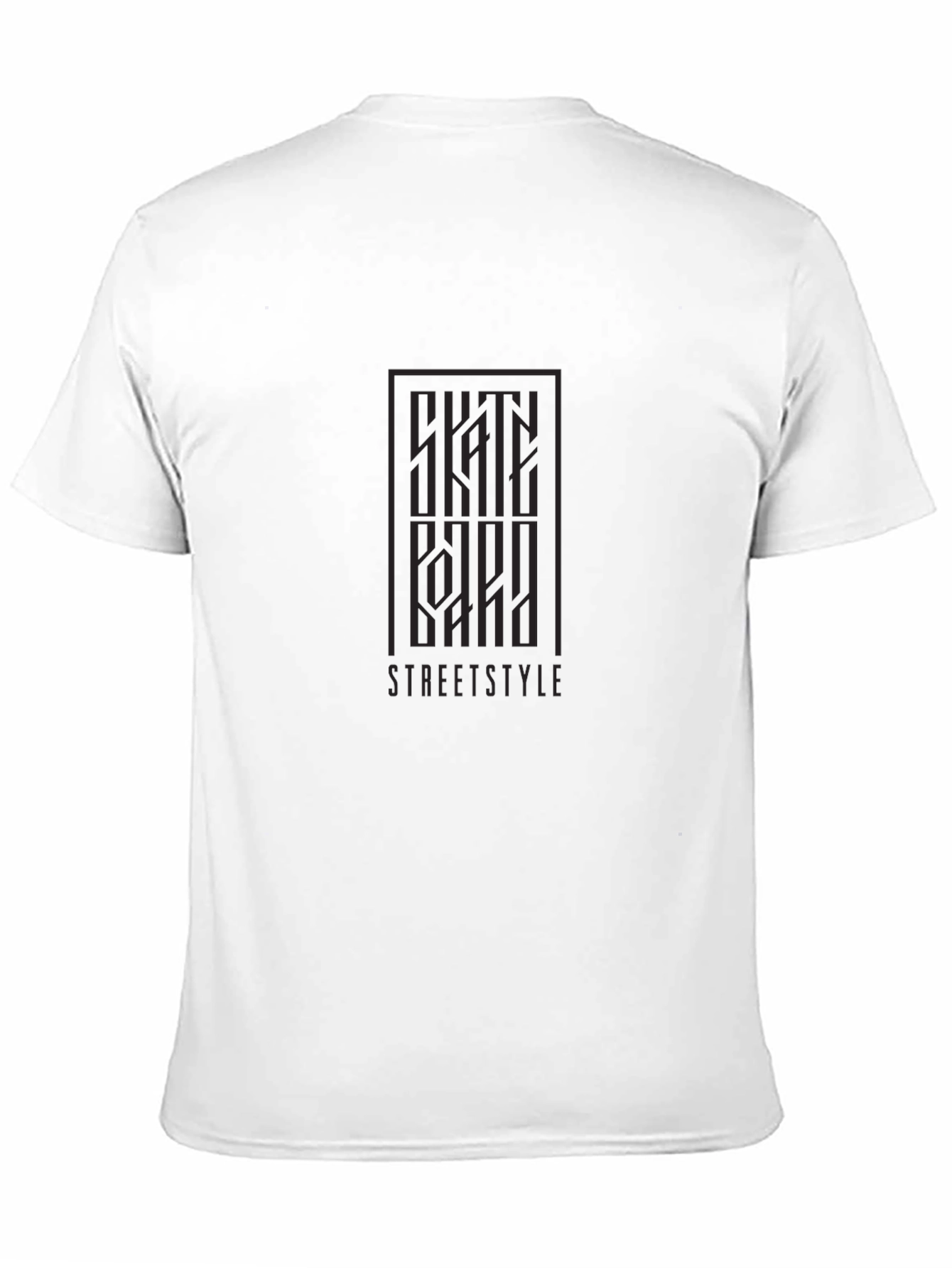 Streetstyle Graphic Tee - Modern Black T-Shirt