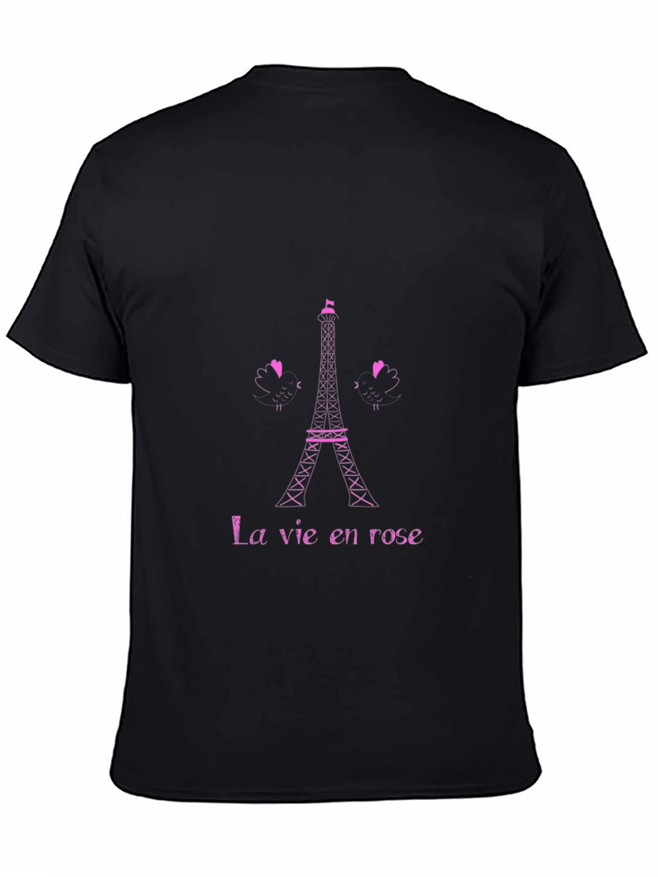 La Vie en Rose Eiffel Tower Graphic Tee