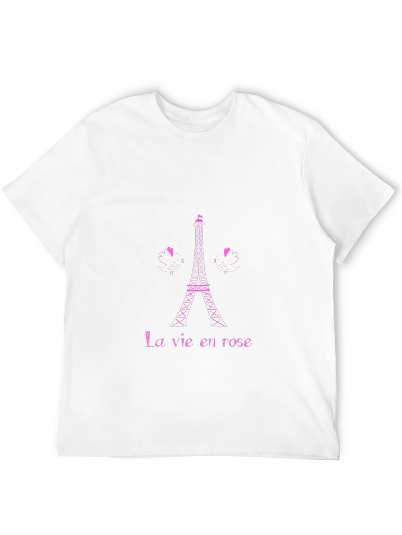 La Vie en Rose Eiffel Tower Graphic Tee