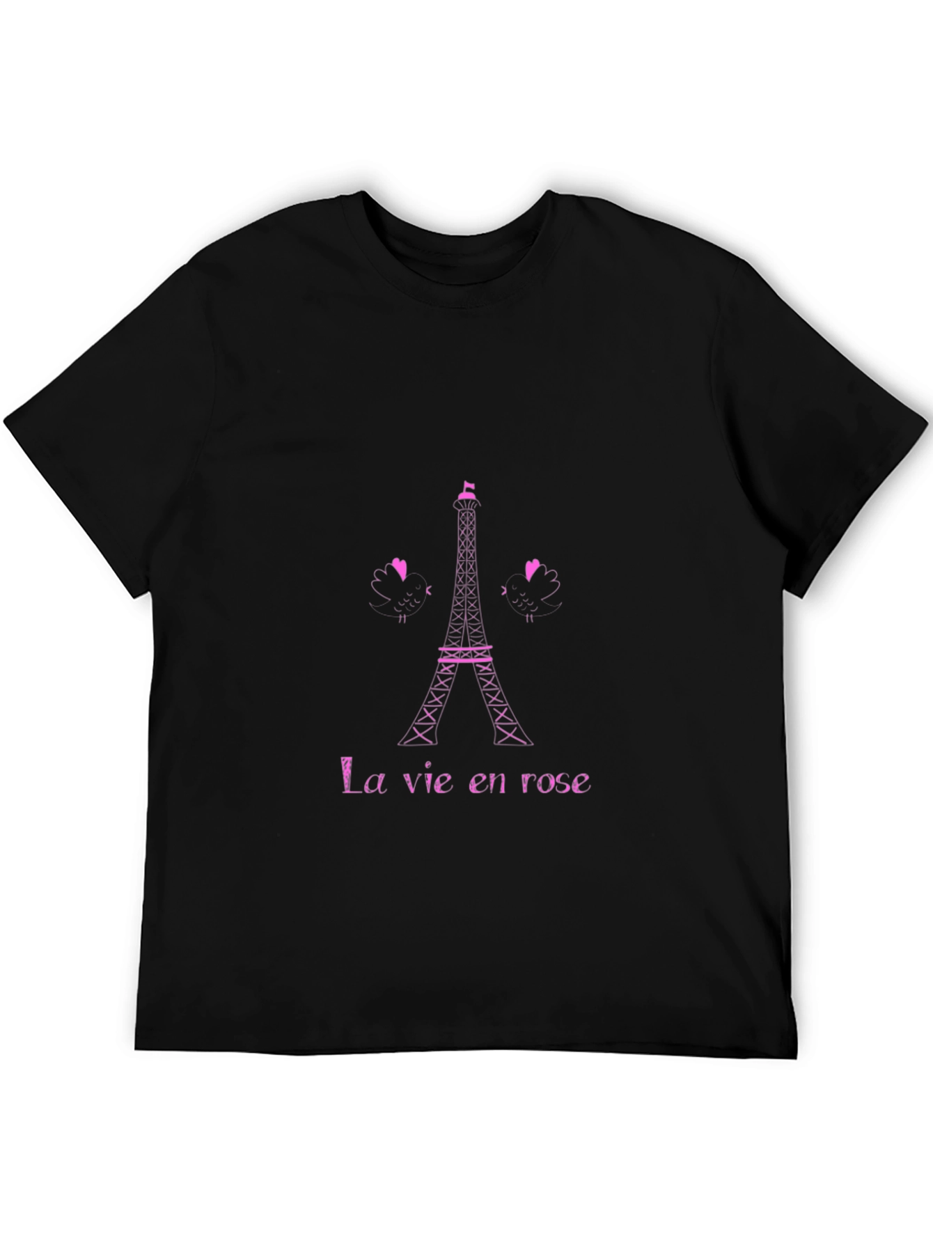 La Vie en Rose Eiffel Tower Graphic Tee
