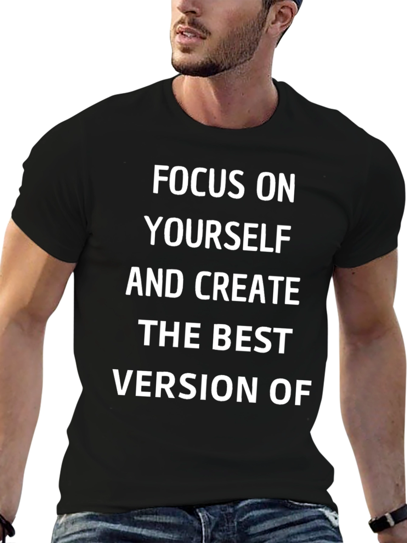 Focus On Yourself Graphic T-Shirt