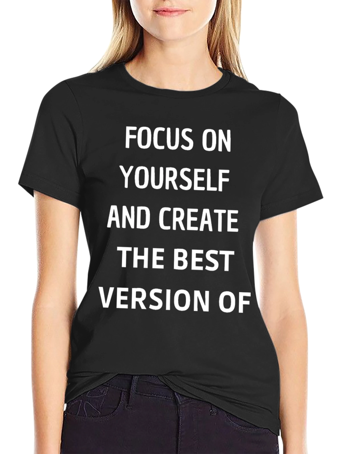 Focus On Yourself Graphic T-Shirt