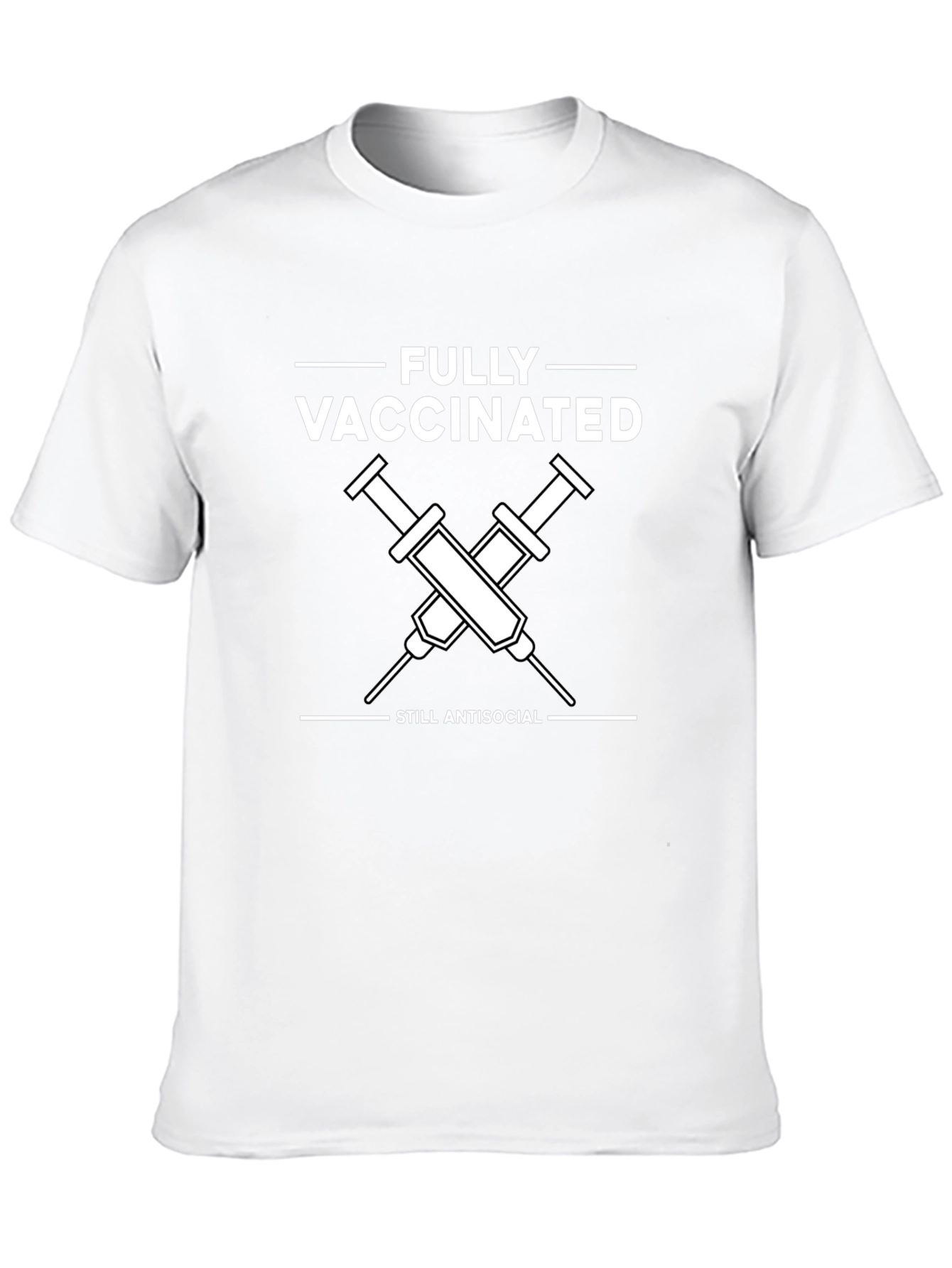 Fully Vaccinated Still Antisocial T-Shirt