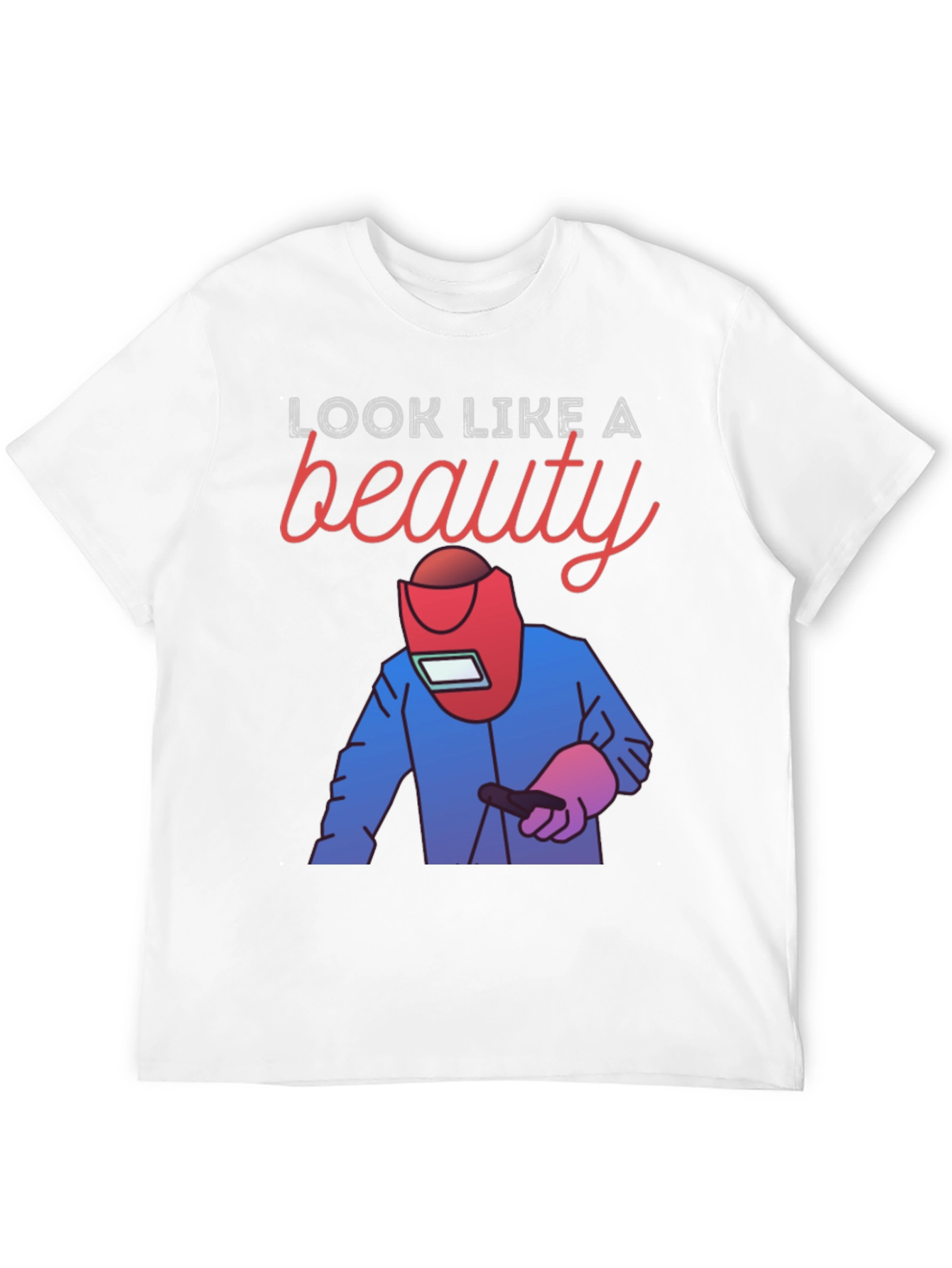 Welder Beauty Graphic Tee - Black Cotton T-Shirt