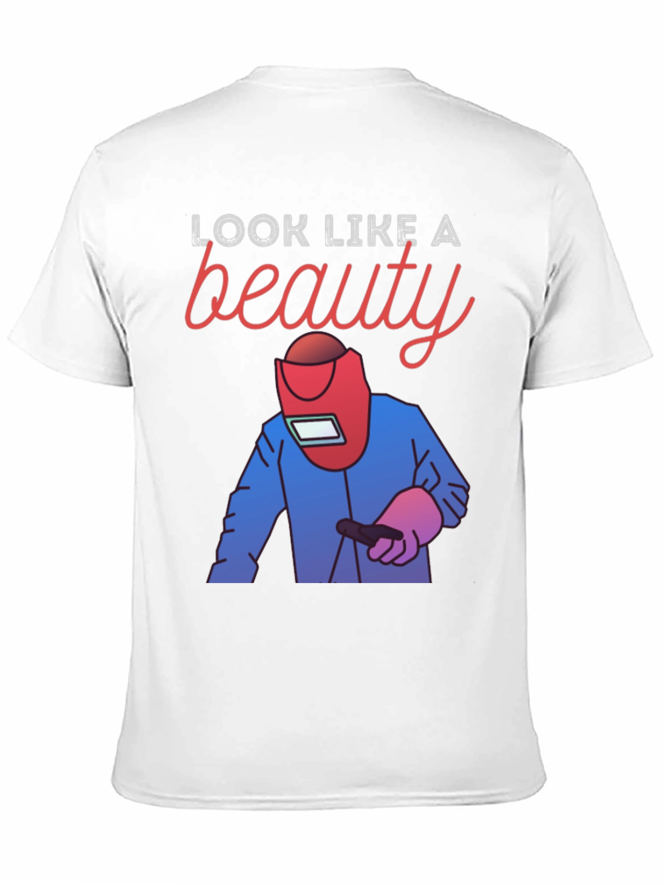 Welder Beauty Graphic Tee - Black Cotton T-Shirt