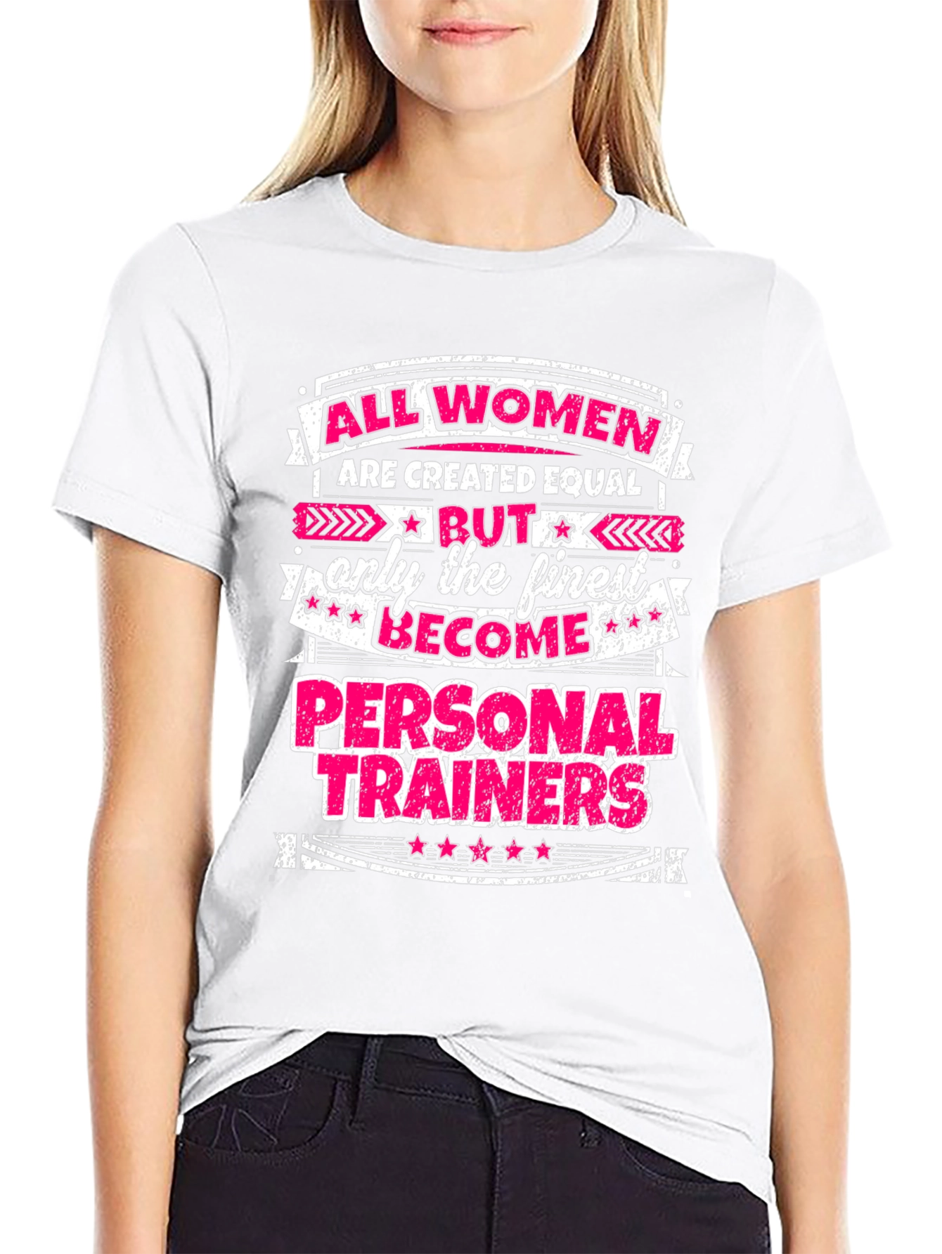 All Women Personal Trainer Graphic Tee