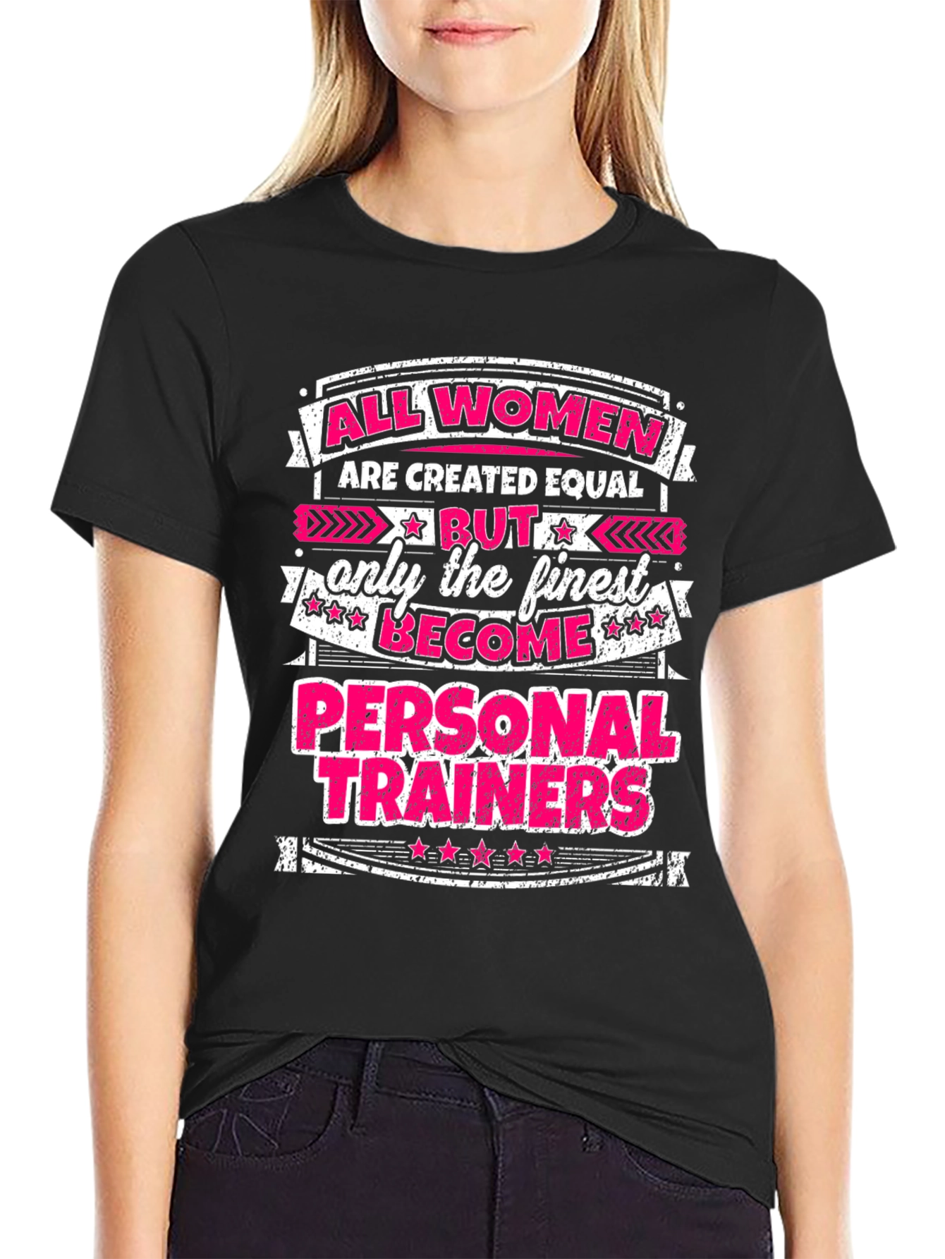 All Women Personal Trainer Graphic Tee