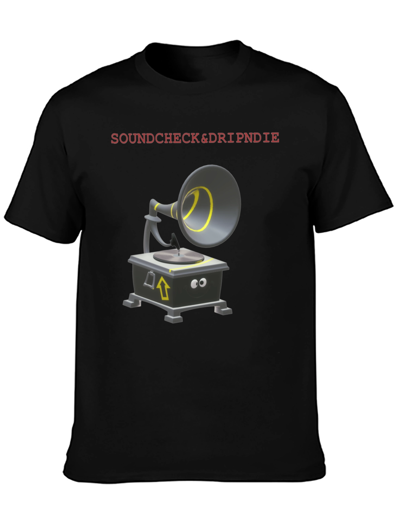 Soundcheck & Dripndie Black T-Shirt
