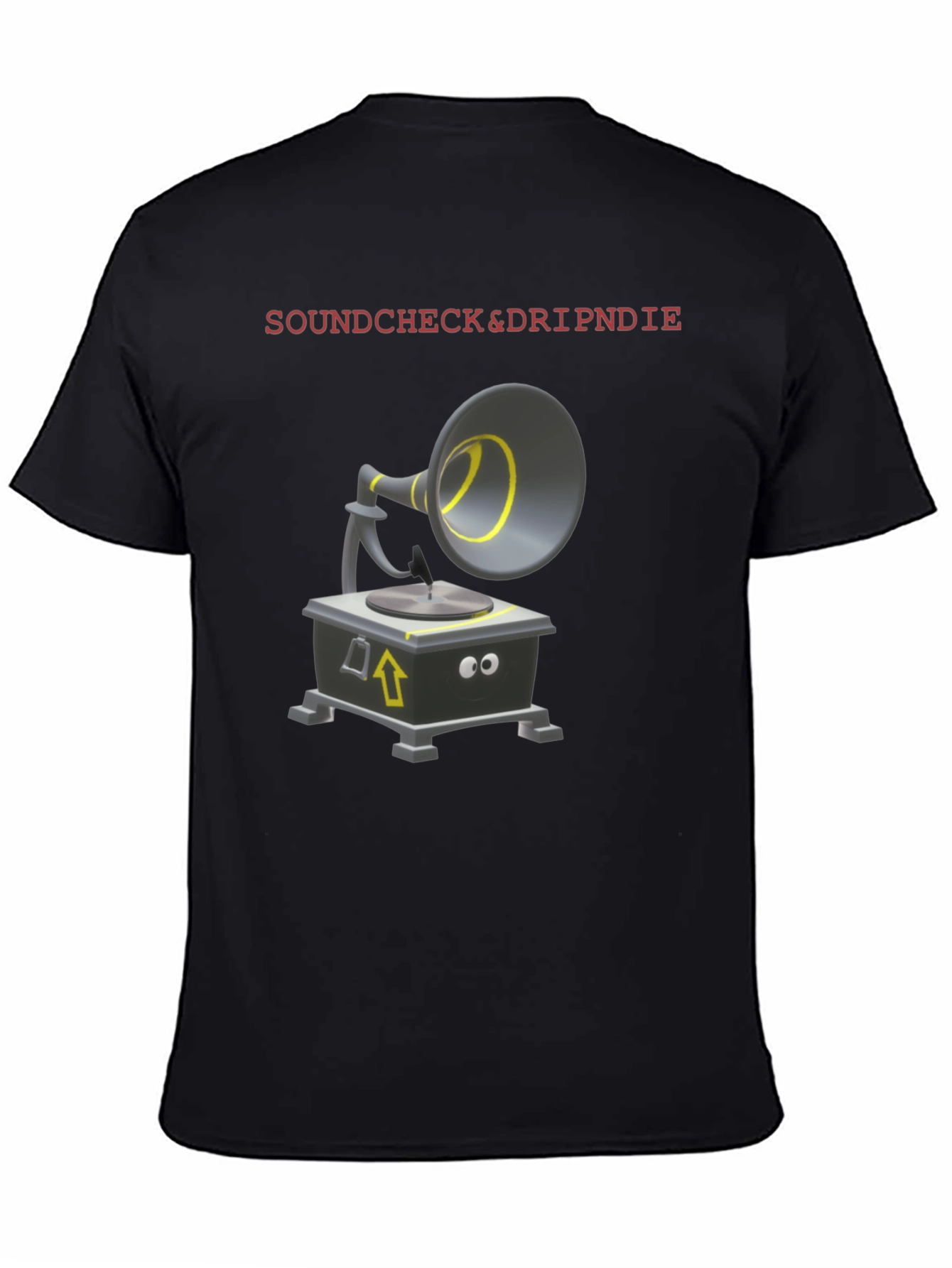 Soundcheck & Dripndie Black T-Shirt