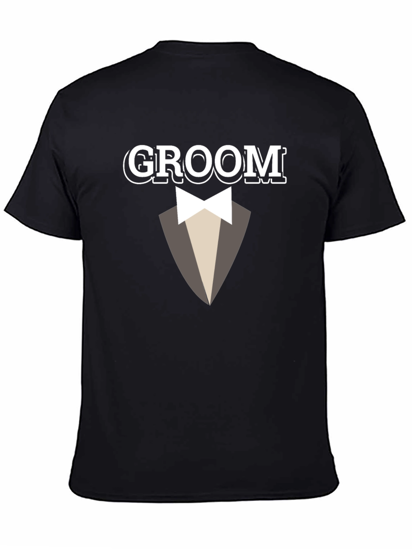 Groom Tuxedo Graphic T-Shirt - Wedding Party