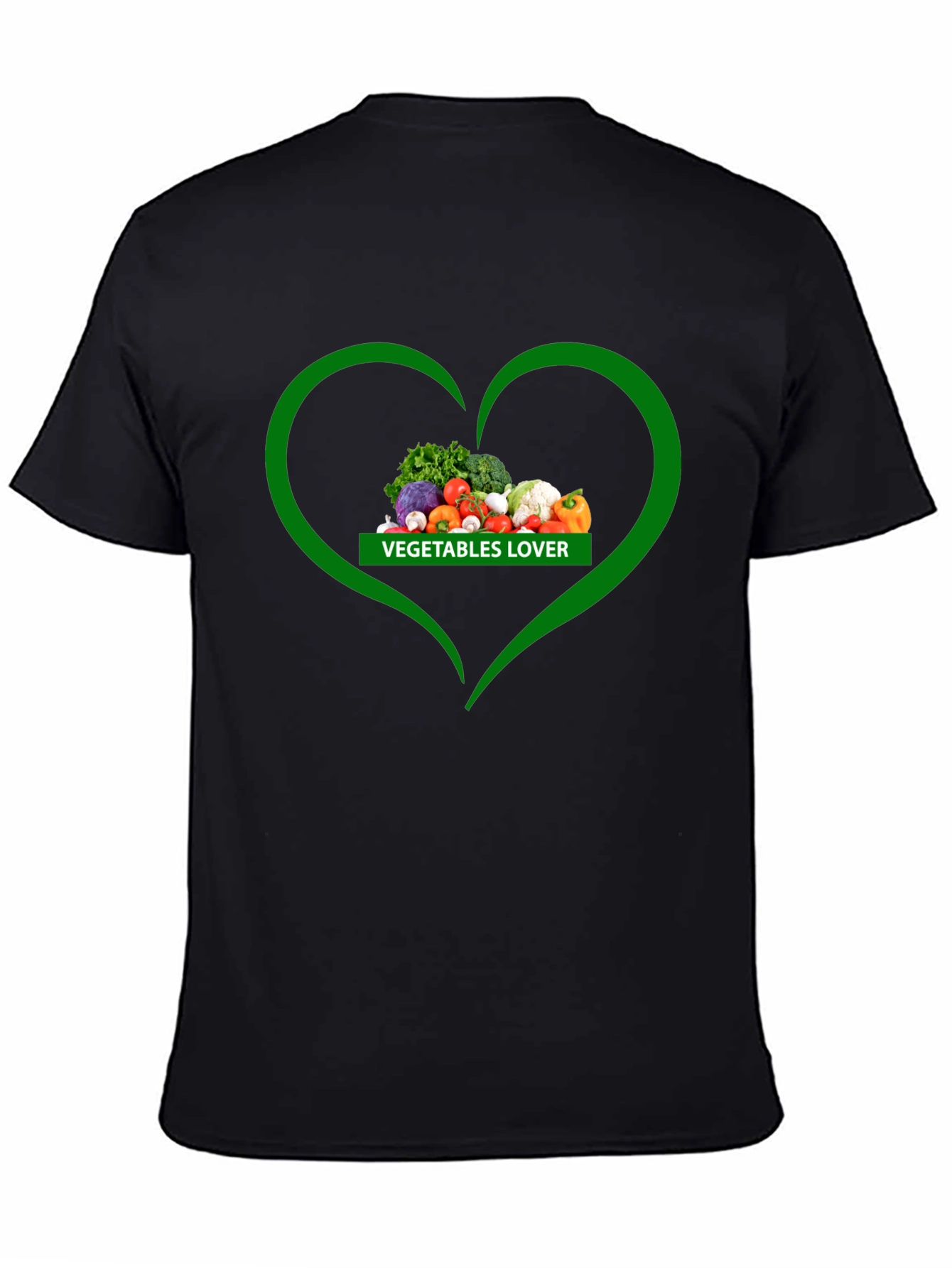 Vegetables Lover Heart T-Shirt - Healthy Eating Tee