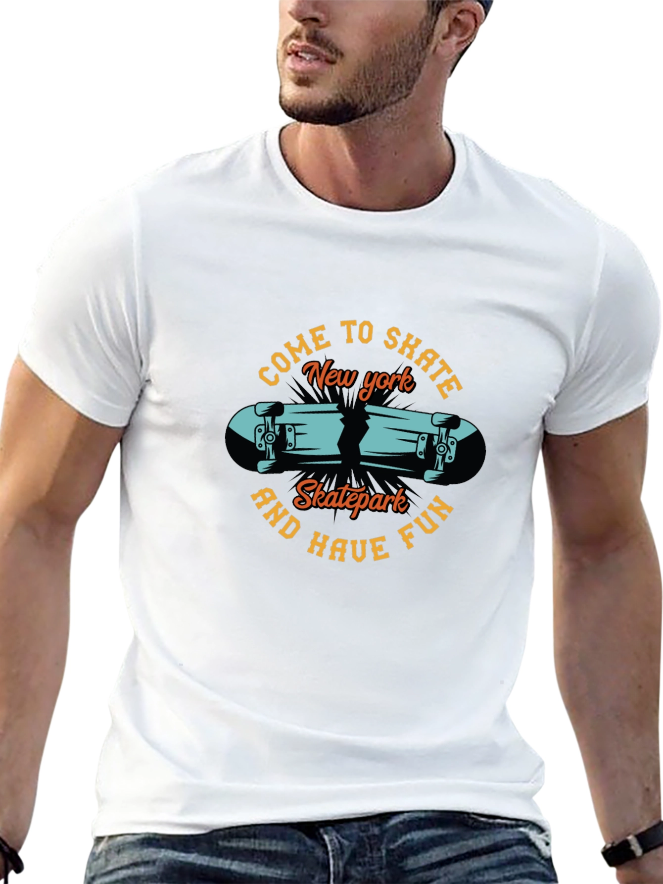 Skatepark T-Shirt - Come Skate New York