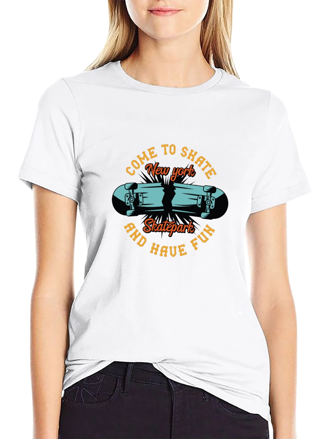 Skatepark T-Shirt - Come Skate New York