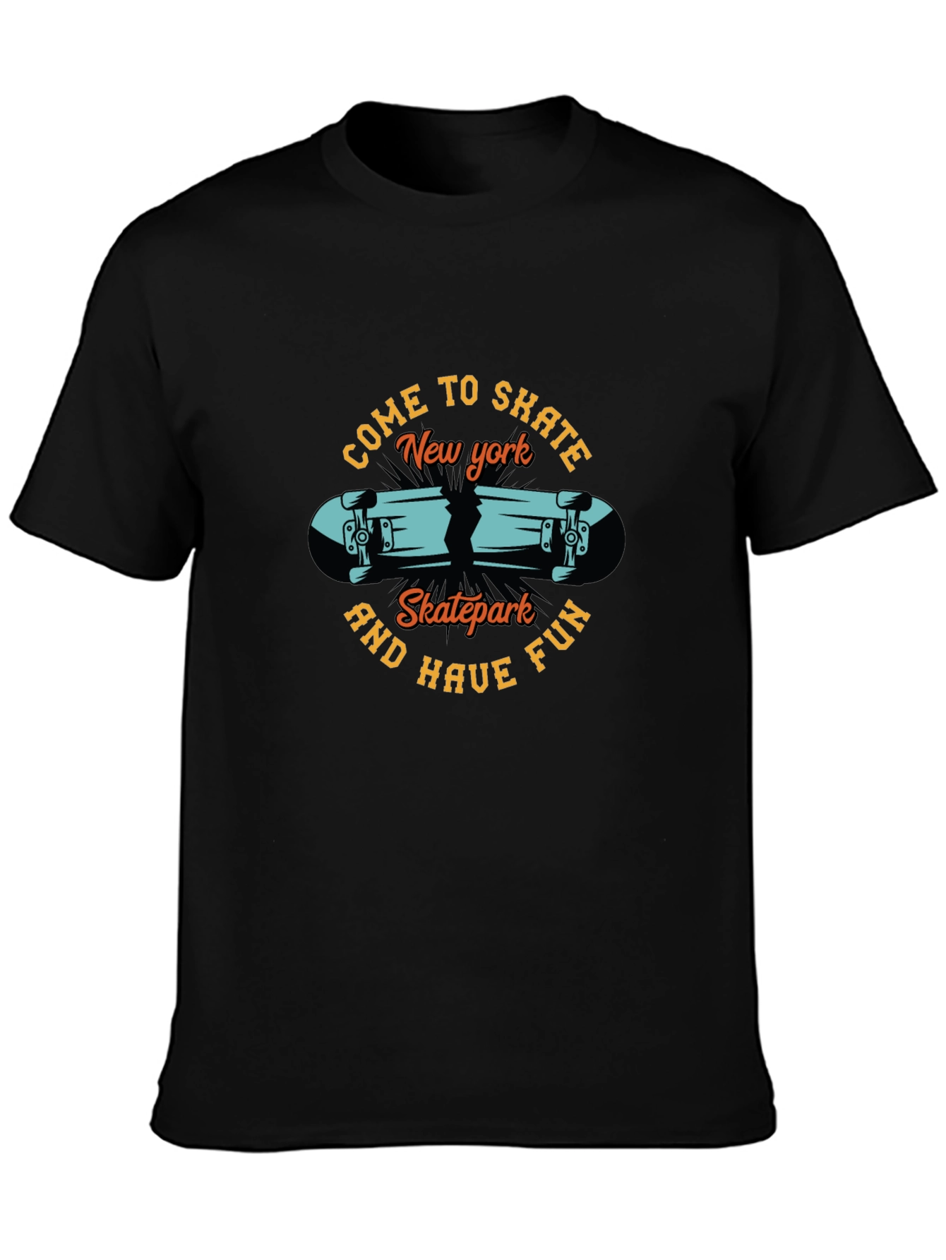 Skatepark T-Shirt - Come Skate New York