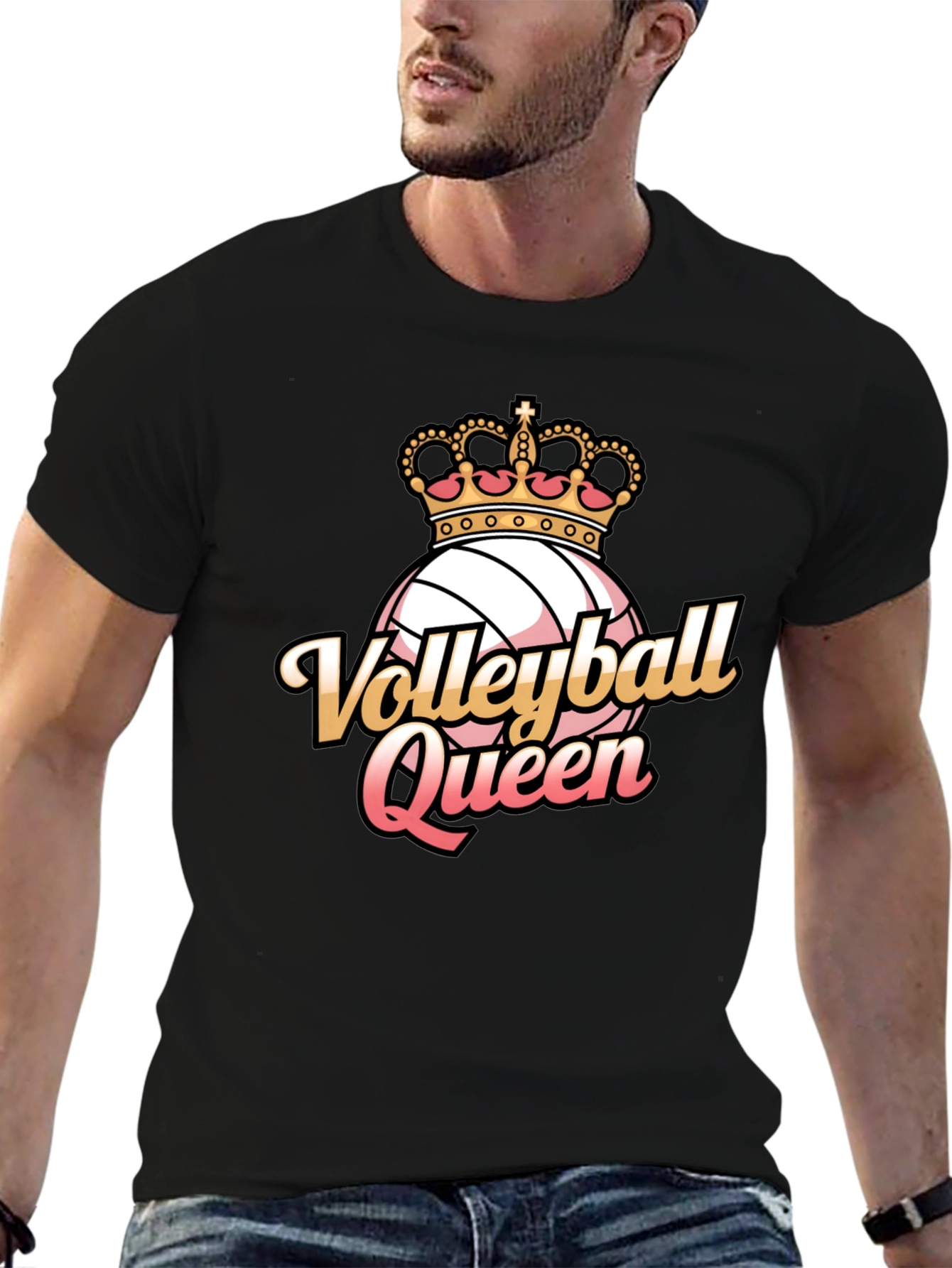 Volleyball Queen Graphic Tee