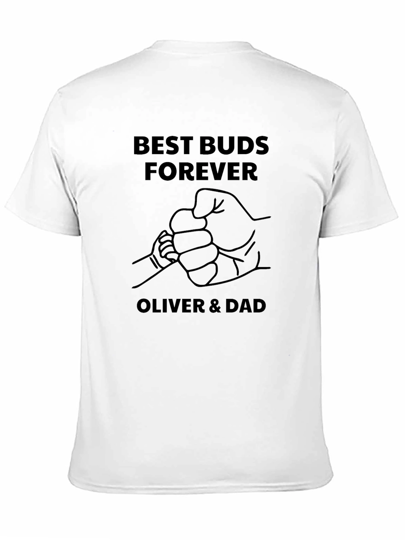 Best Buds Forever Dad and Kid T-Shirt