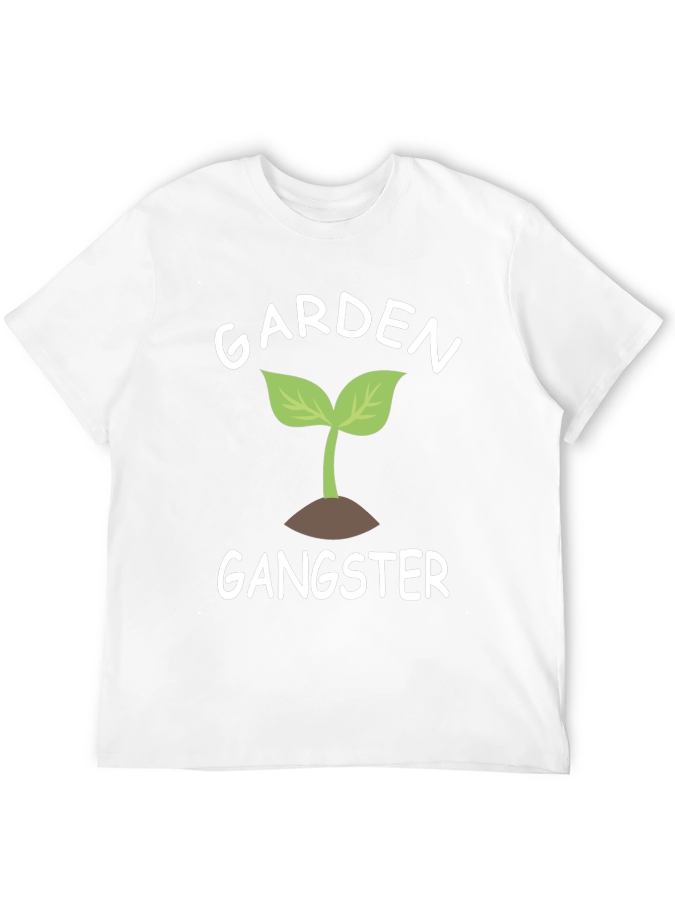 Garden Gangster T-Shirt - Black Graphic Tee