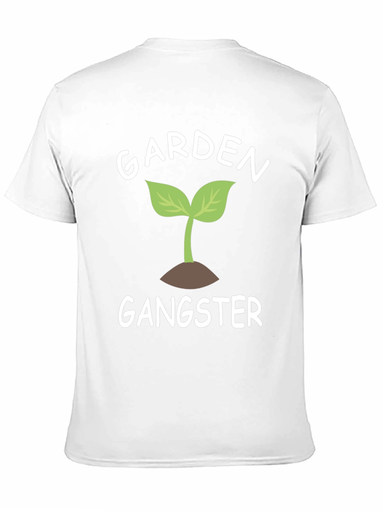 Garden Gangster T-Shirt - Black Graphic Tee