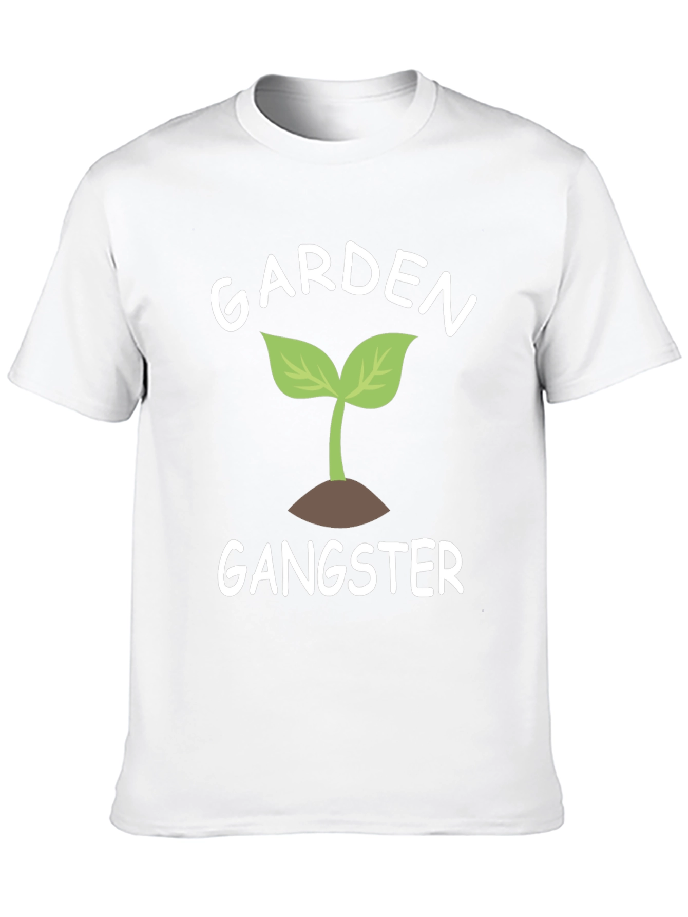 Garden Gangster T-Shirt - Black Graphic Tee