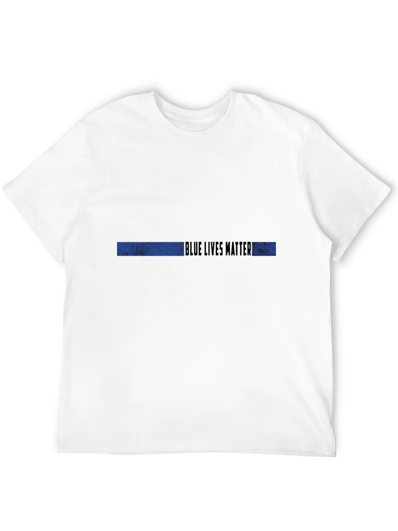 Blue Lives Matter T-Shirt - Black