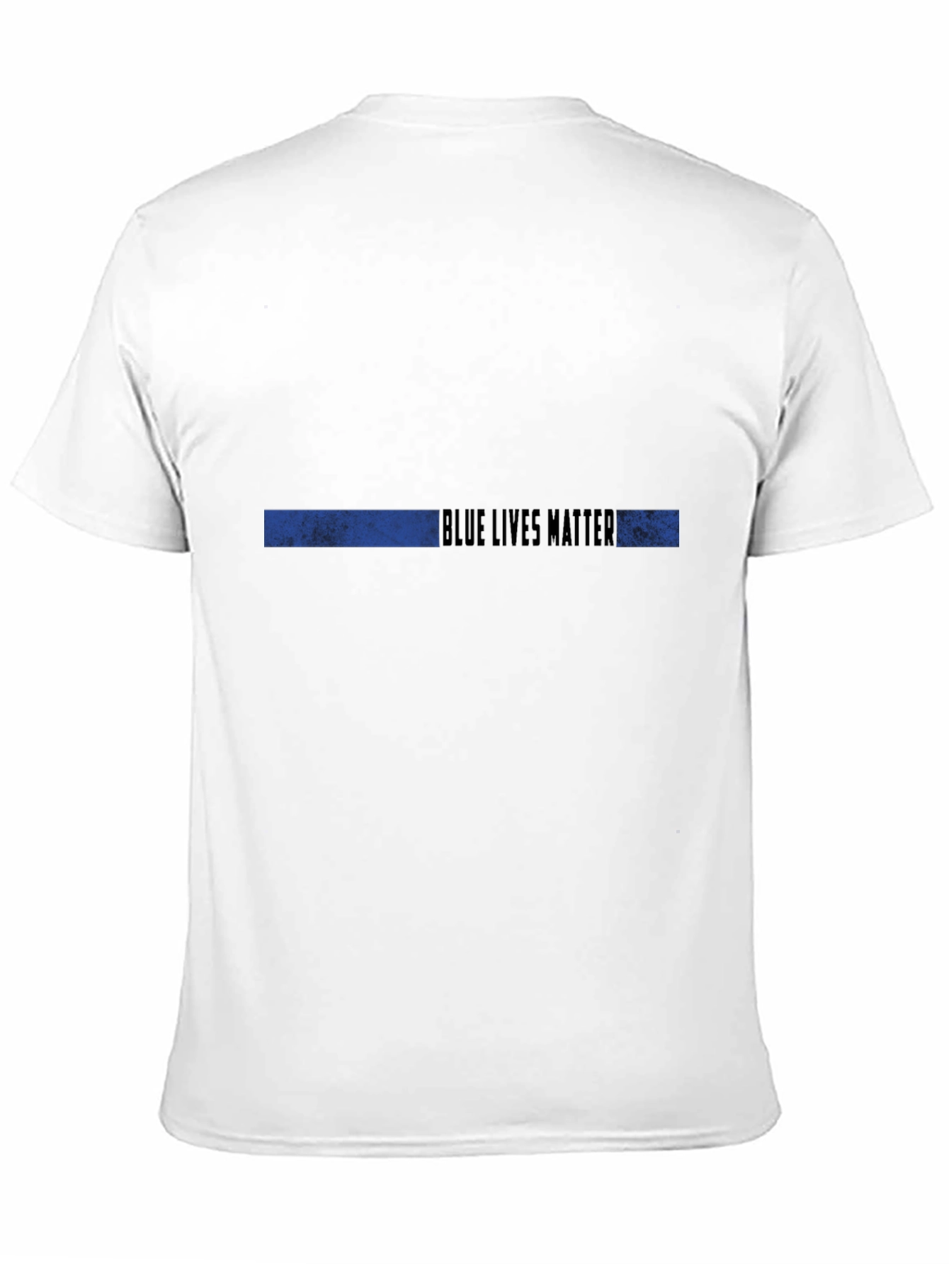 Blue Lives Matter T-Shirt - Black