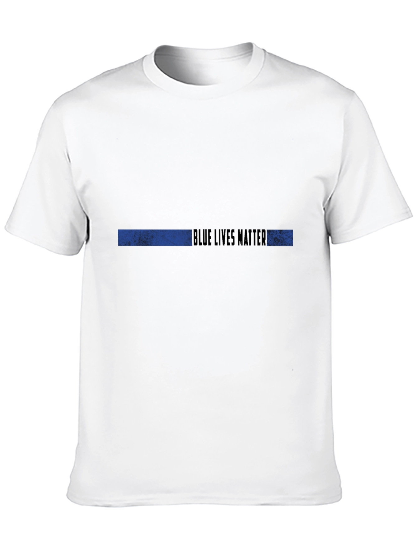 Blue Lives Matter T-Shirt - Black