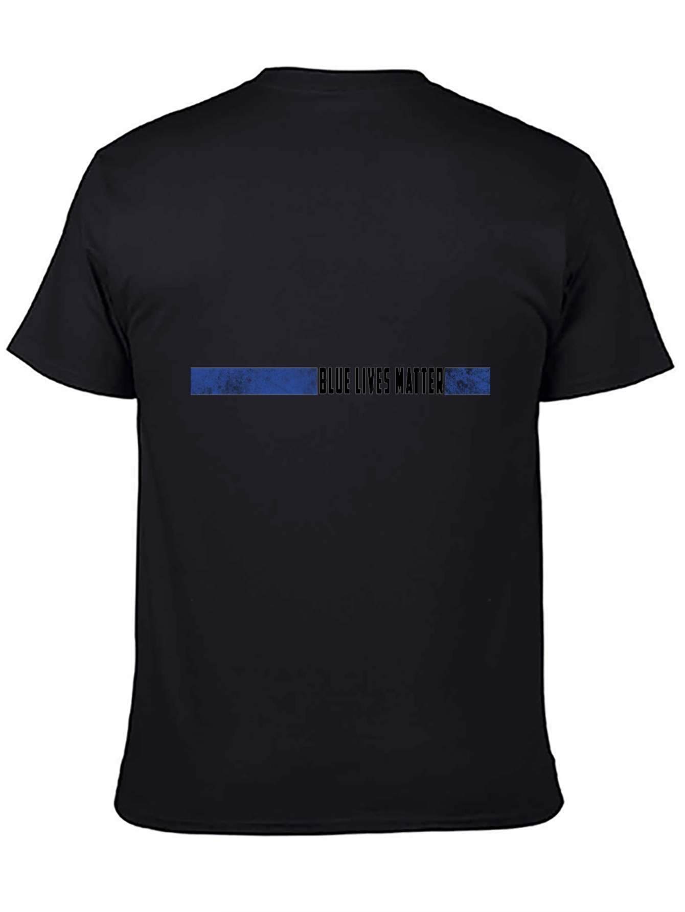 Blue Lives Matter T-Shirt - Black